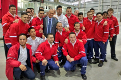 Oscar Andreani recibi� el Premio al Dirigente de Empresa