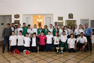 L�pez reconoci� la labor de los chicos que participaron de los Juegos Nacionales Evita