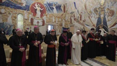 El Papa y Georgius III rezan juntos por el �via crucis� de los hermanos de Oriente Medio