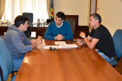 Conformidad de delegados del Casino por el respaldo del intendente L�pez de cara a la temporada 