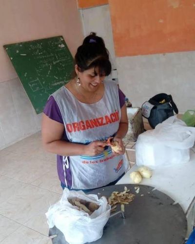 CTA Matanza junto a los inundados
