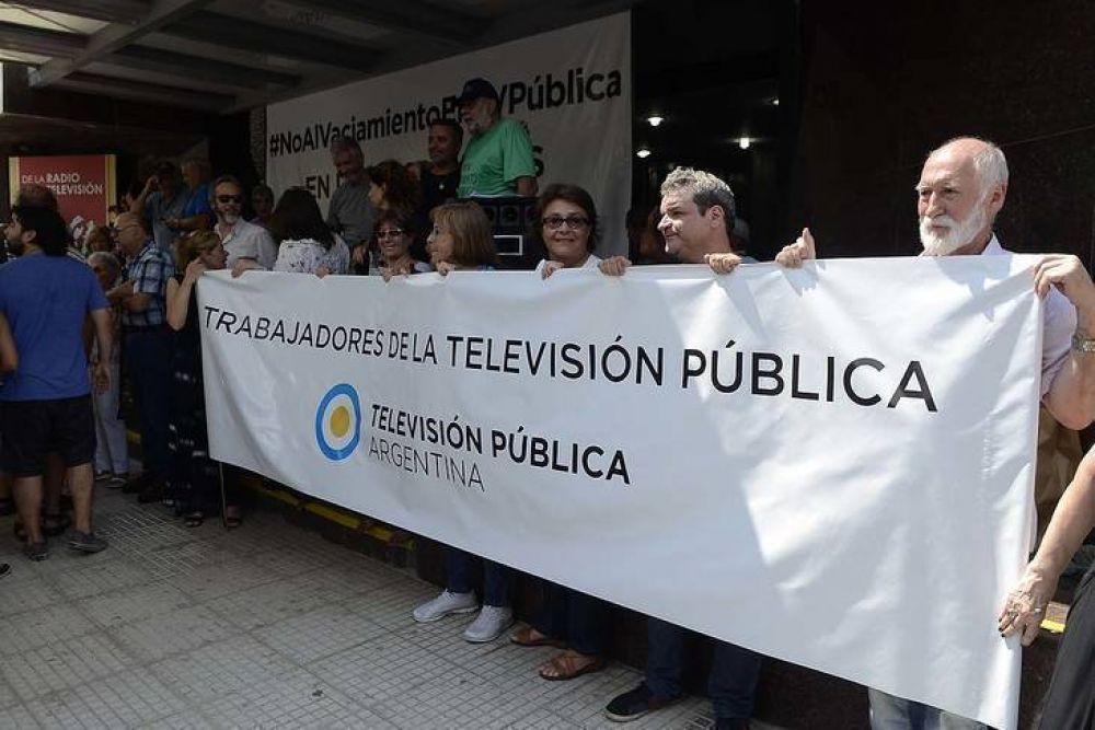 Ms 14 meses sin paritaria ponen en peligro los noticieros de la TV Pblica