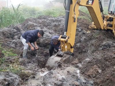 Servicio de agua: Obras Sanitarias efectu� variados arreglos en el n�cleo urbano 