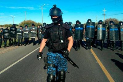 La protesta del SUPA termin� con detenidos