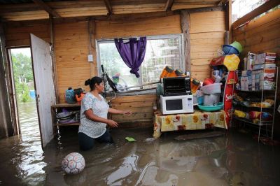 M�s de 2200 evacuados en toda la provincia por las inundaciones