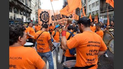 Bono o reapertura paritaria, el dilema de crisis para varios sindicatos