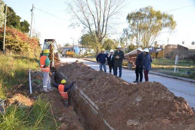 El Municipio decidi� ampliar la cobertura de cloacas