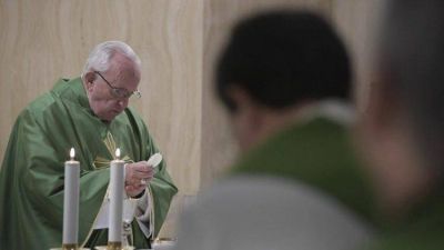Papa: La Iglesia crece en el silencio, sin dar espect�culo