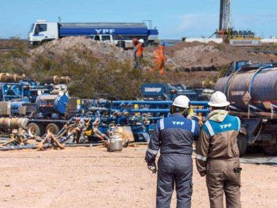 YPF ampl�a un 45% su procesamiento de crudo en Vaca Muerta