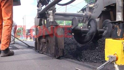Repavimentan Avenida Ram�rez, realizan obras de cloacas y agua