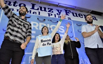 Multitudinario Encuentro de la �Organizaci�n Popular para frenar el ajuste�