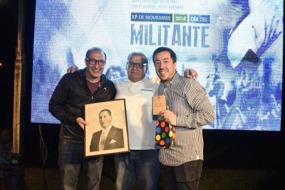 Nardini dijo que el peronismo es militancia