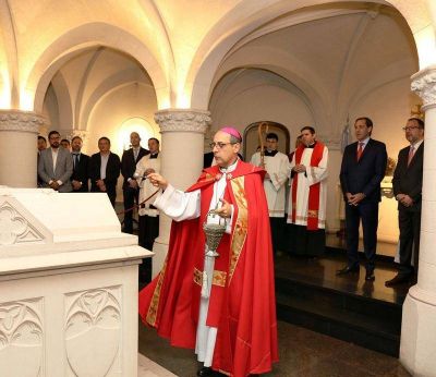 El Arzobispo V�ctor Manuel Fern�ndez brind� el tradicional Tedeum por el 136 Aniversario de La Plata