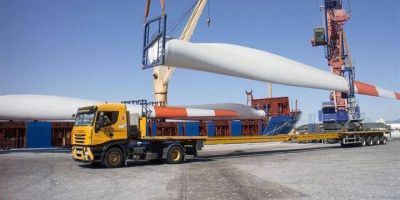 Puerto Quequ�n ejecutar� un plan de obras urbanas y se organiza para recibir las piezas de los aerogeneradores