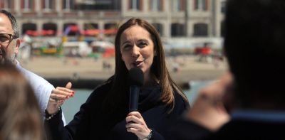 Mar�a Eugenia Vidal, preocupada por convertirse en una v�ctima m�s de la polarizaci�n entre Mauricio Macri y Cristina Kirchner