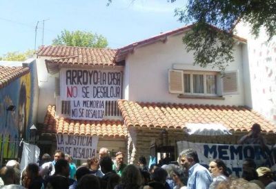 Abrazo solidario a la Casa de la Memoria ante la intimaci�n de desalojo del Intendente