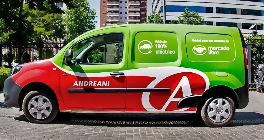 Mercado Libre genera alianza con Andreani para incorporar movilidad elctrica en su envos