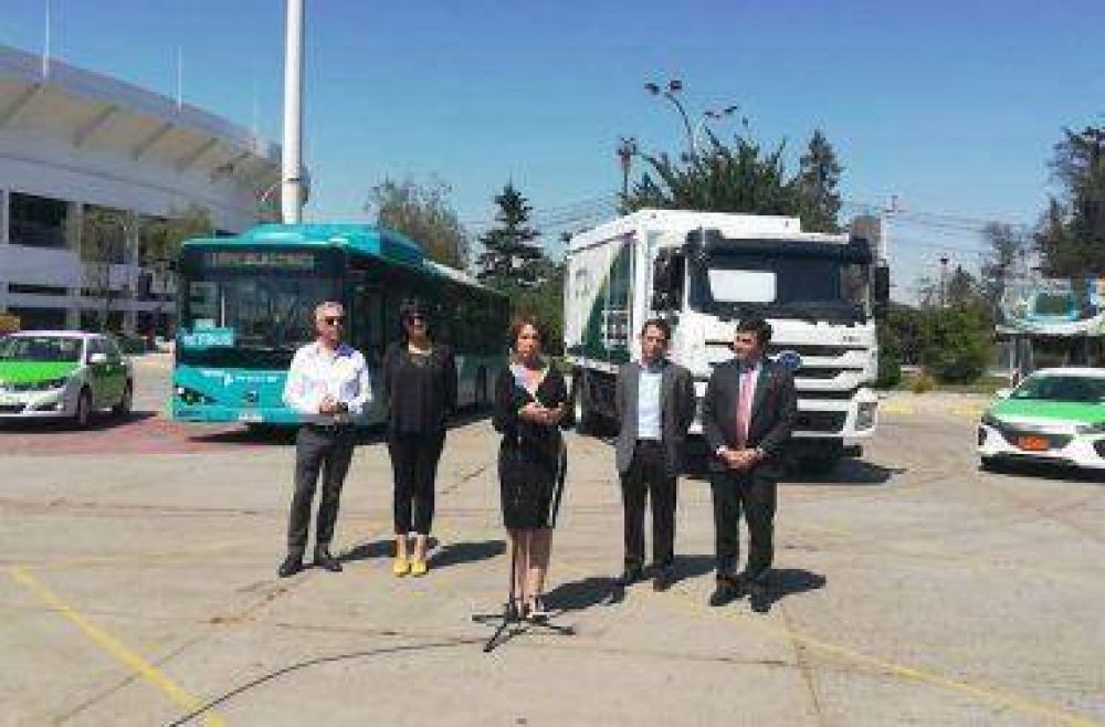 Chile present primer camin elctrico de alto tonelaje