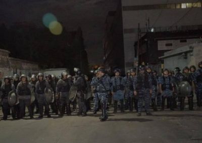 Violento desalojo de la Bonaerense a los trabajadores de Siam en Avellaneda