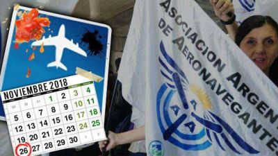 Por la medida gremial Aerolíneas Argentinas cancela todos sus vuelos del lunes: 40 mil afectados