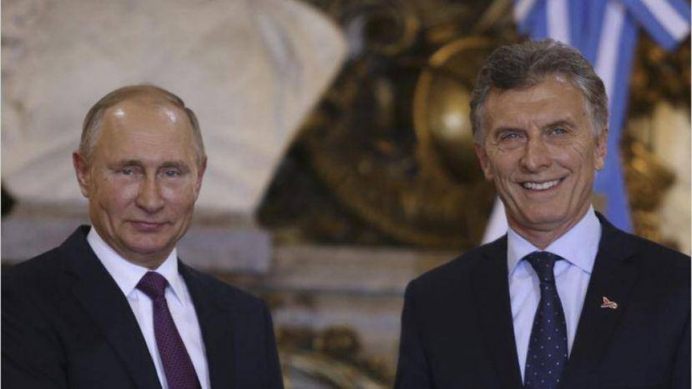 Ante Macri, Putin habl de trenes a Vaca Muerta y energa atmica en Argentina con 