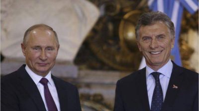 Ante Macri, Putin habl� de trenes a Vaca Muerta y energ�a at�mica en Argentina con 