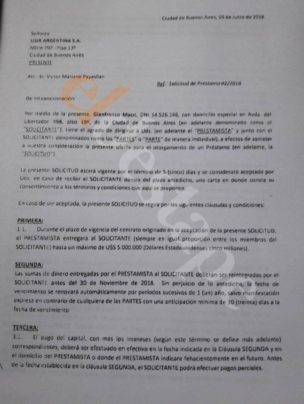 El hermano de Macri recibi 5 millones de dlares de la sospechosa firma que haba ganado 6 parques elicos sin licitar