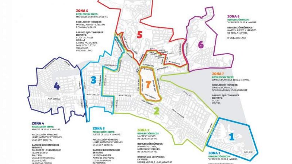 Carlos Paz: Arranca ma�ana el nuevo sistema de separaci�n de residuos