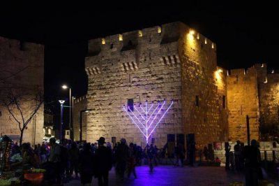 Israel celebr� el primer d�a de Januc�