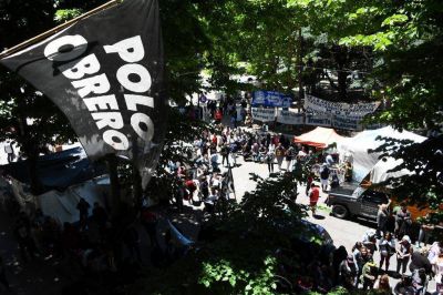 Organizaciones sociales dejaron el Concejo pero mantienen el acampe