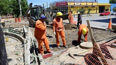 La obra pluvial de Saavedra estar� lista en febrero