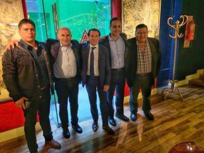 �vila se reuni� con Sica y Bulgheroni para potenciar Cerro Drag�n
