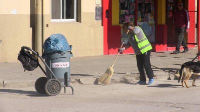 Servicios P�blicos refuerza tareas de barrido, limpieza y reparaciones varias 