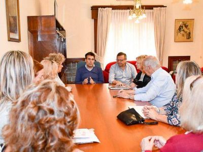 L�pez y la cooperadora del Hospital Ferreyra trazan nuevos proyectos