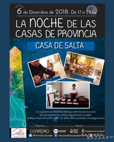 Salta participar� de �La noche de las casas de provincia�