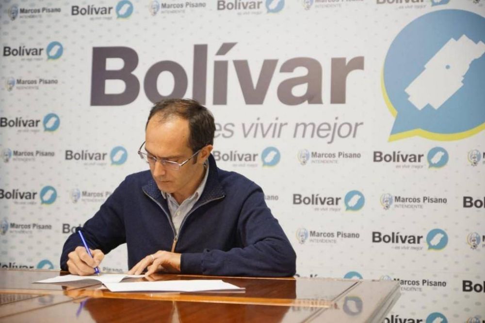 Marcos Pisano: ‘Estaremos firmando lo que será la locación de jóvenes bolivarenses que estudien en La Plata’