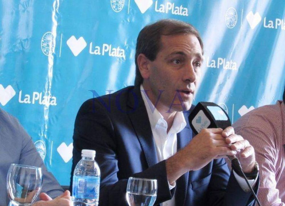 El intendente de La Plata anunci una serie de medidas para beneficiar a Pymes y comercios