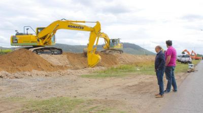 Etapa final la obra de gas que llega a Balcarce