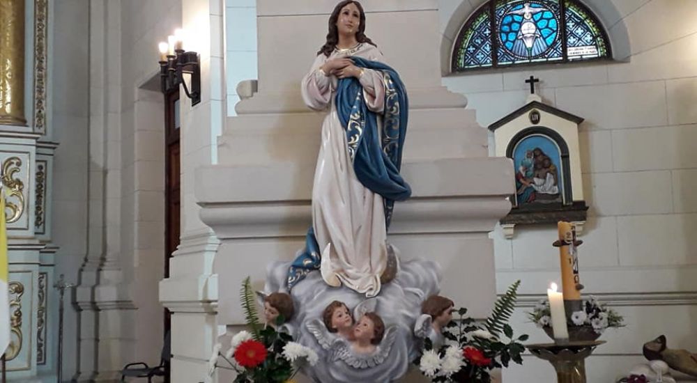 La comunidad catlica honrar a la Virgen Inmaculada