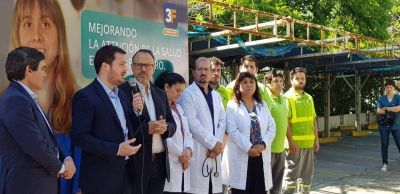 Valenzuela sobre la Red AMBA: �Un paso hist�rico en la salud de Tres de Febrero�