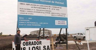 Paralizan una obra de infraestructura en Córdoba y peligran más de 700 empleos