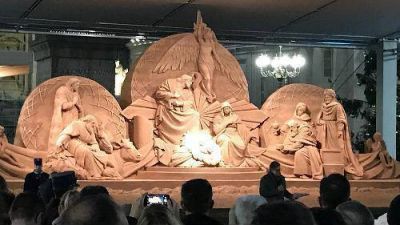 Papa Francisco afirma que s�mbolos navide�os expresan la ternura de Dios