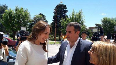 Junto a Vidal, Castelli recorri� la obra de la ruta 67