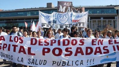 Alerta que a fin de a�o volver�an los despidos masivos en el hospital Posadas