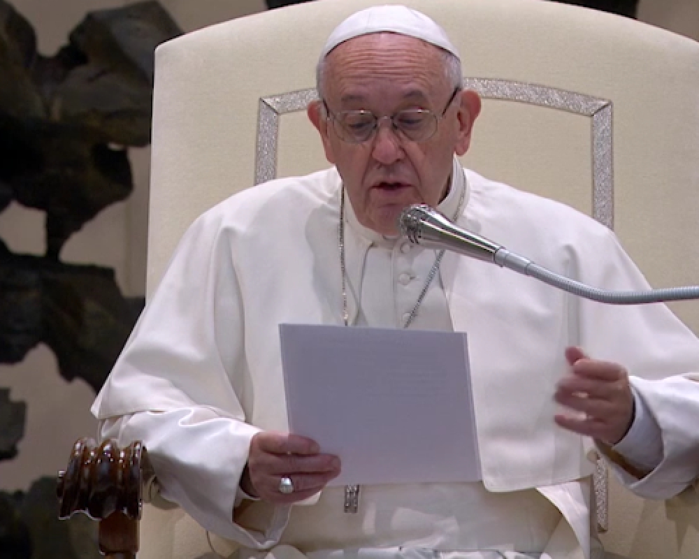 Papa en la Audiencia General: El Padre Nuestro es la oracin de la confianza filial