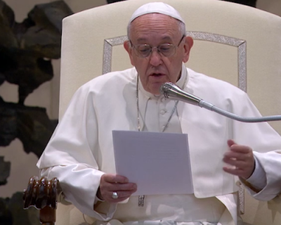 Papa en la Audiencia General: El Padre Nuestro es la oraci�n de la confianza filial