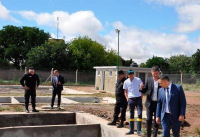 En el Penal de Sierra Chica, ya funciona la planta de tratamiento de efluentes