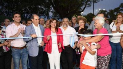 La intendente Fuentes habilit� nuevo espacio verde para la ciudad