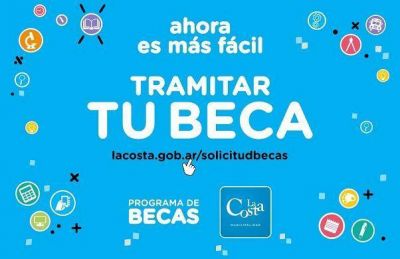 Partido de La Costa Con un sistema m�s �gil, abren las inscripciones a las becas municipales de nivel superior