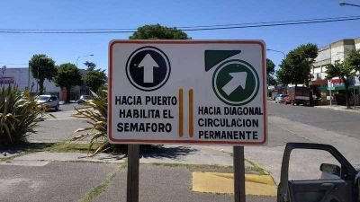 Contin�an con se�alizaci�n urbana y repintado de refugios de transporte p�blico 